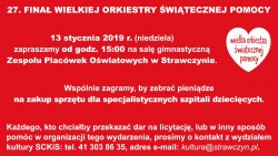 27. Finał WOŚP - Strawczyn 2019