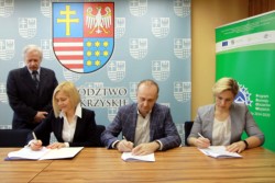 Renata Janik, Maciej Lewandowski i Magdalena Wittych
