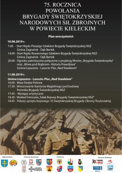 Rajd z okazji 75 Rocznicy Powstania Świętokrzyskiej Brygady NSZ