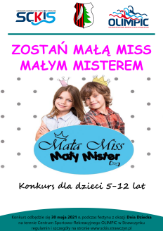 plakat miss i mister mini