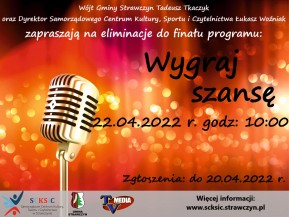 Plakat wygraj szanse na www